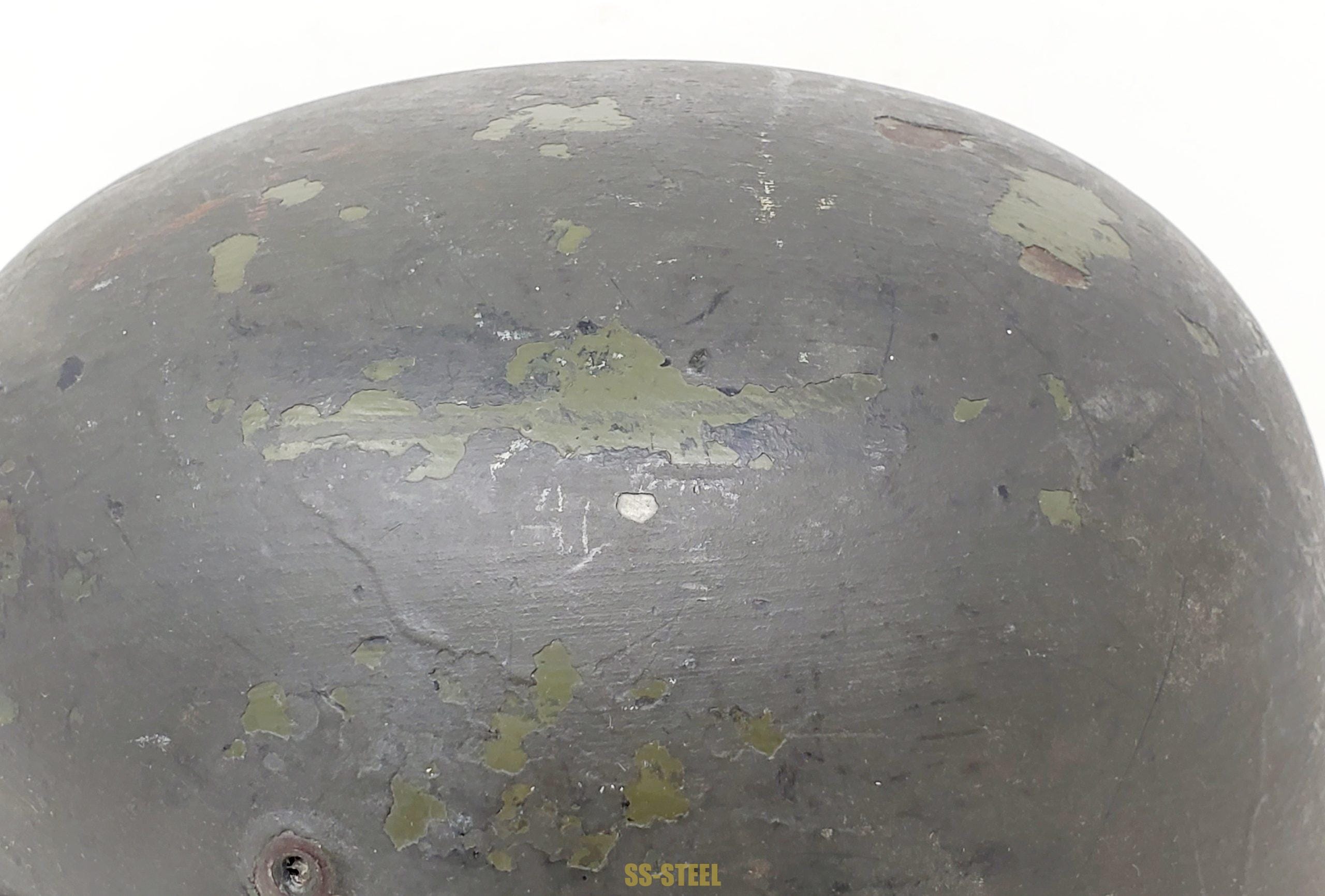 Stunning, Service Used SS-VT / Waffen-SS M35 Helmet - Image 10