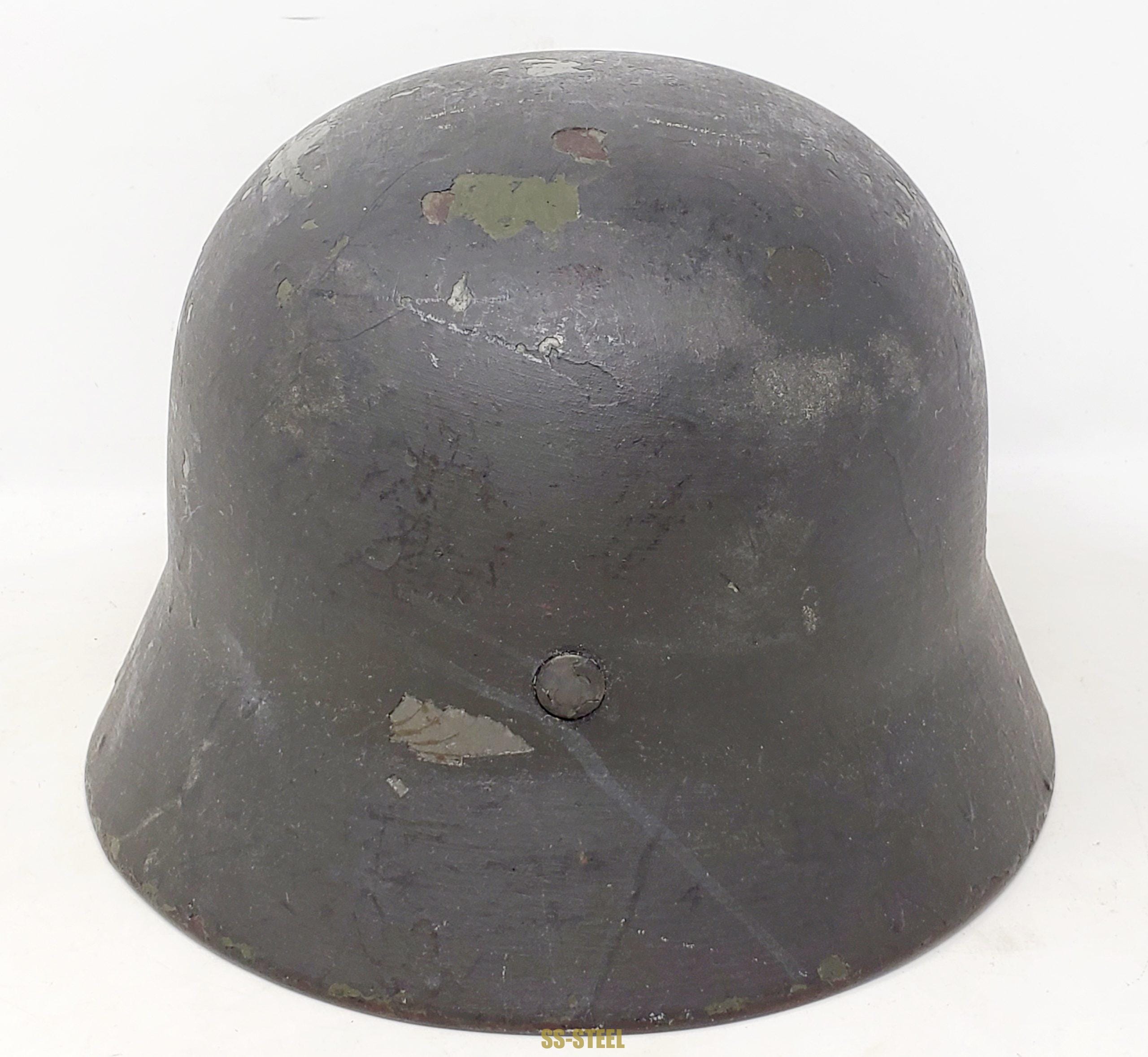 Stunning, Service Used SS-VT / Waffen-SS M35 Helmet - Image 11