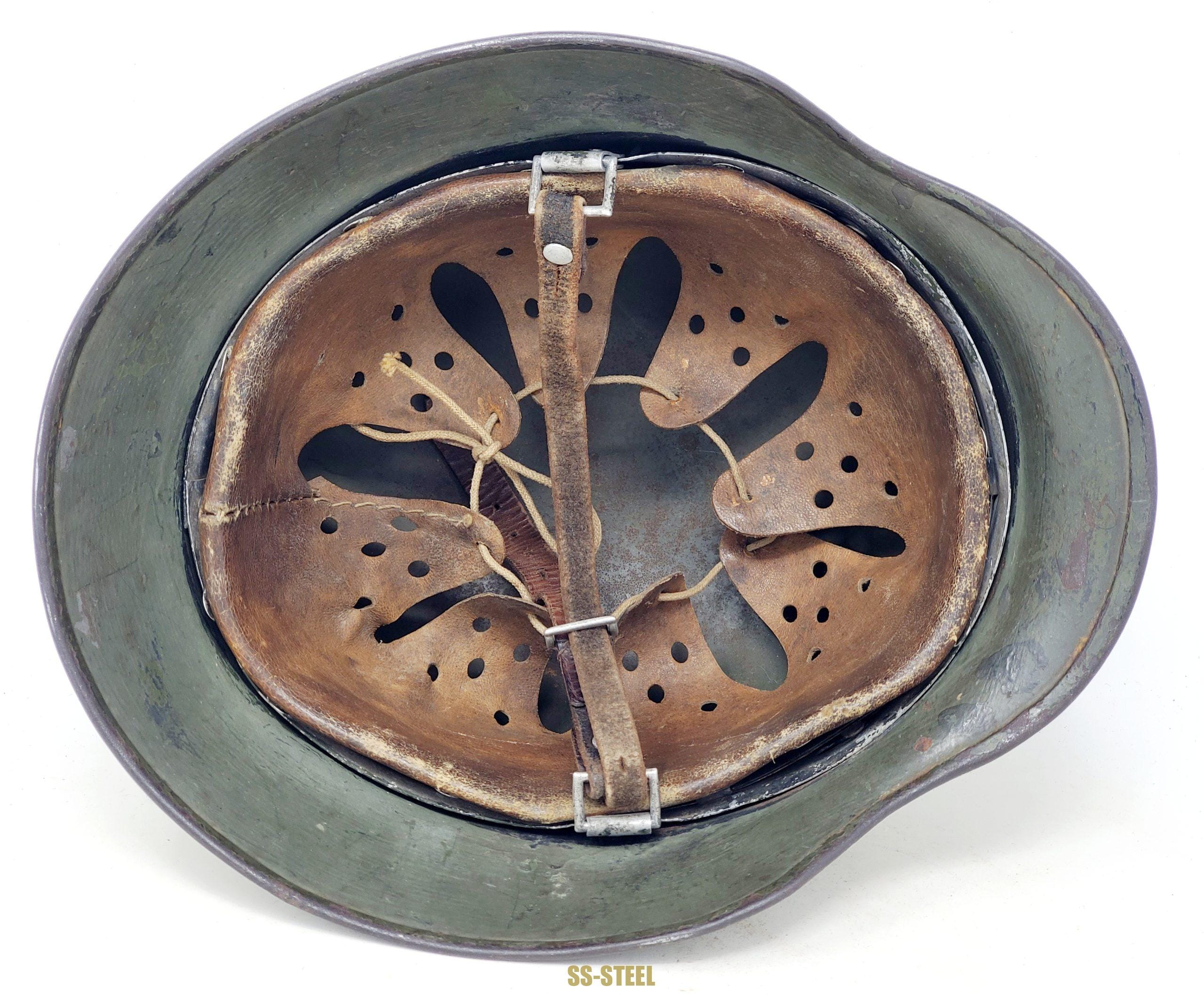 Stunning, Service Used SS-VT / Waffen-SS M35 Helmet - Image 12