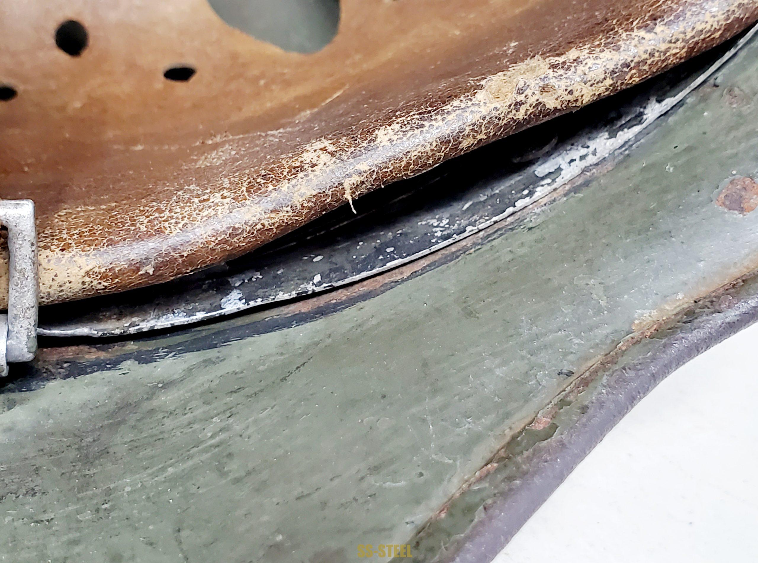 Stunning, Service Used SS-VT / Waffen-SS M35 Helmet - Image 13