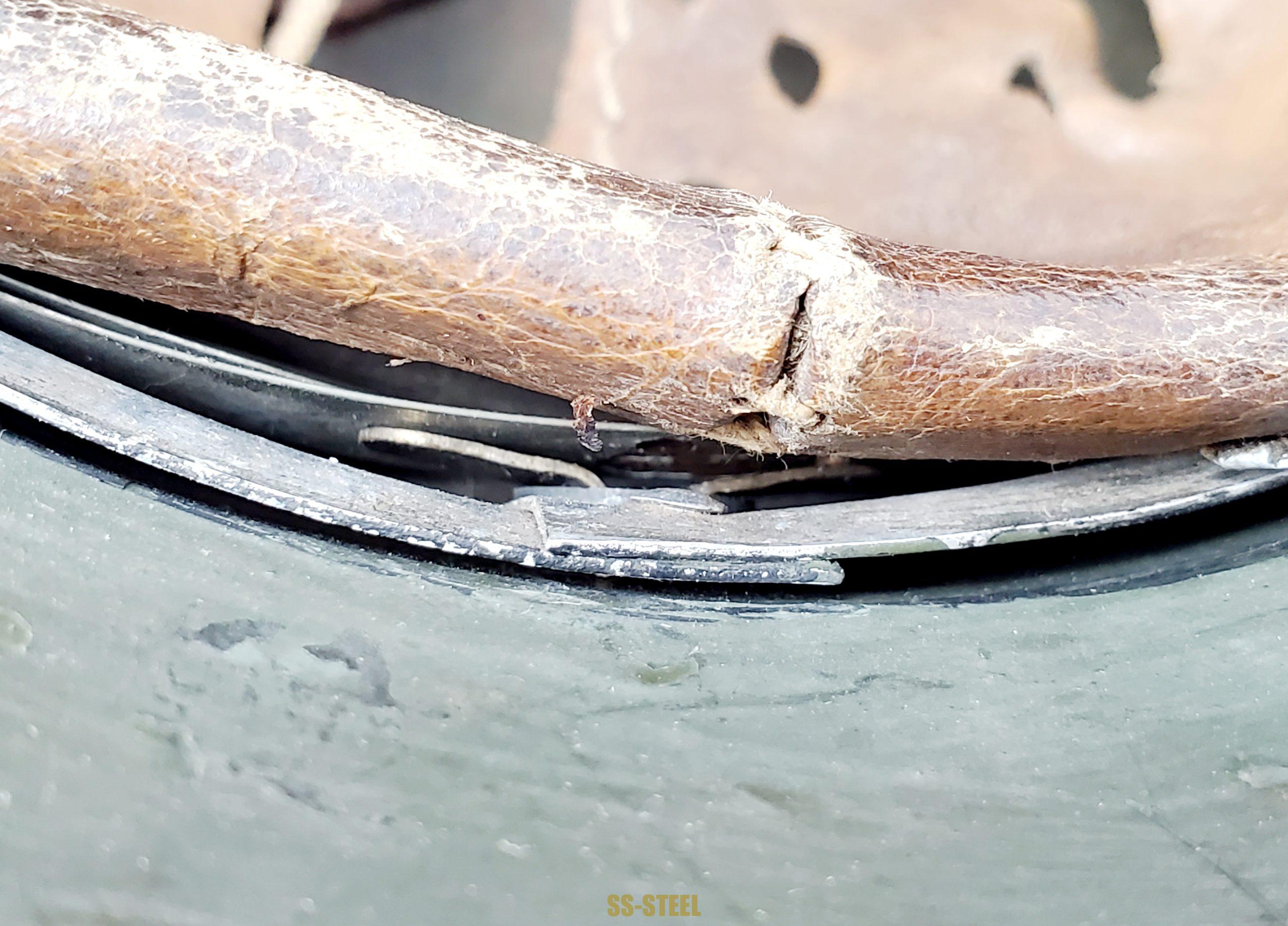 Stunning, Service Used SS-VT / Waffen-SS M35 Helmet - Image 19