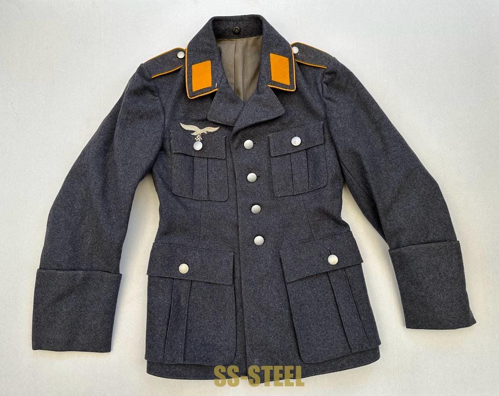 Fine Luftwaffe Flieger Piped 4 Pocket Tunic