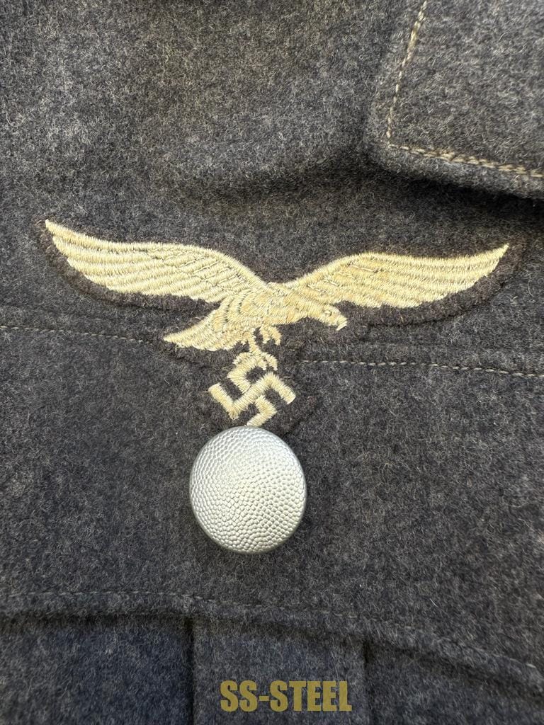 Fine Luftwaffe Flieger Piped 4 Pocket Tunic - Image 12