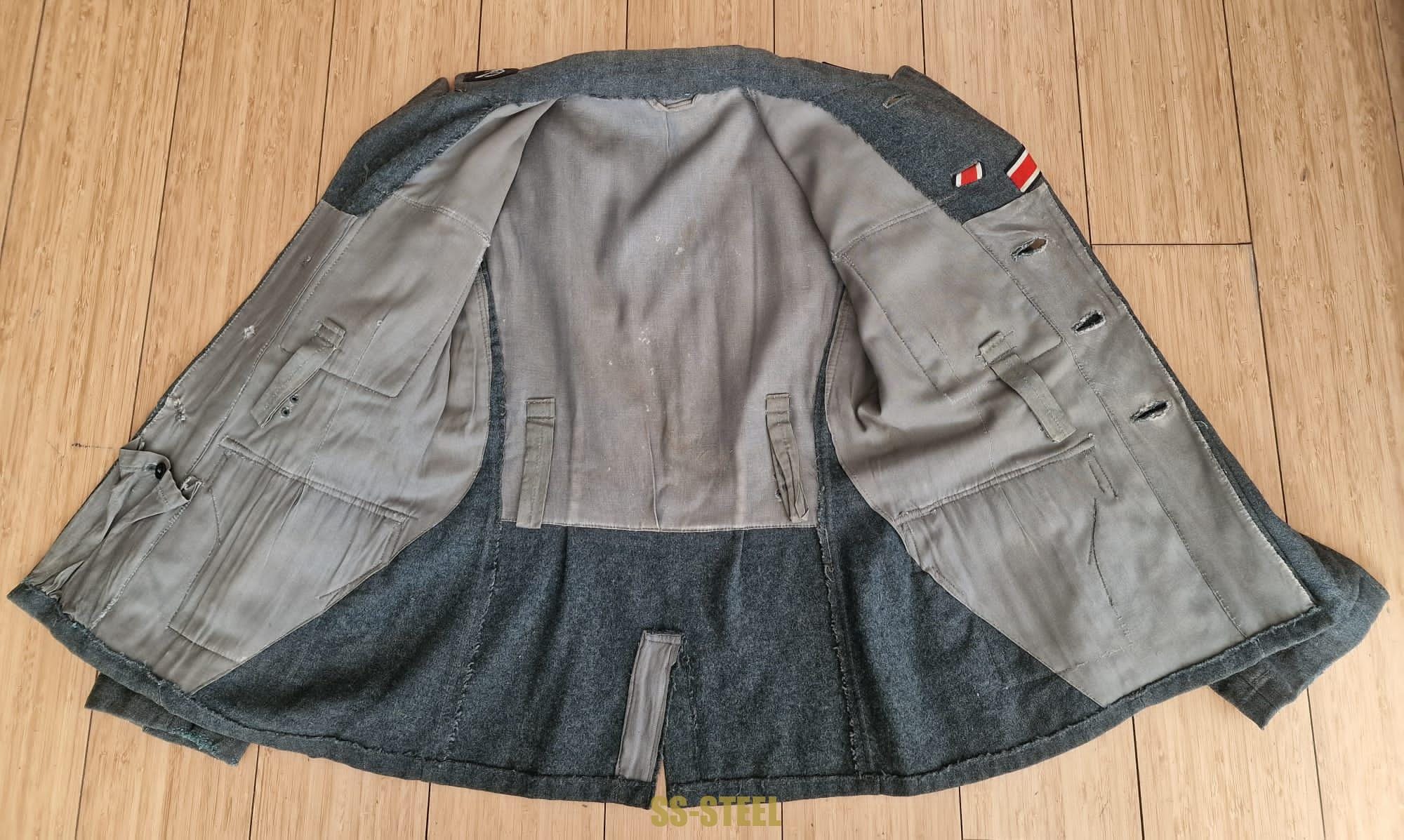 (o.a.)Outstanding, Service Used Estonian SS Volunteer Tunic - Image 8