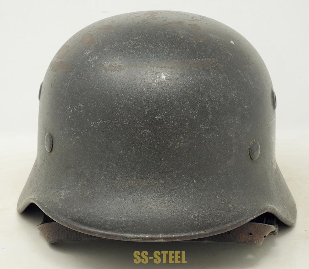 Sharp, Service Used M40 Polizei Helmet by Quist - Image 2