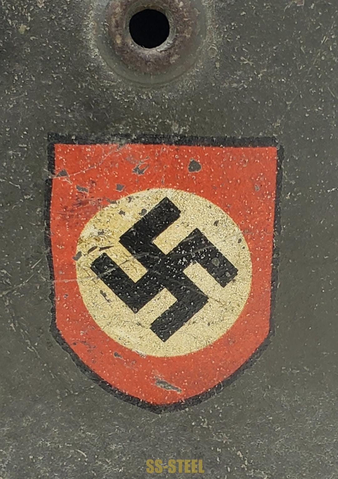 Sharp, Service Used M40 Polizei Helmet by Quist - Image 5