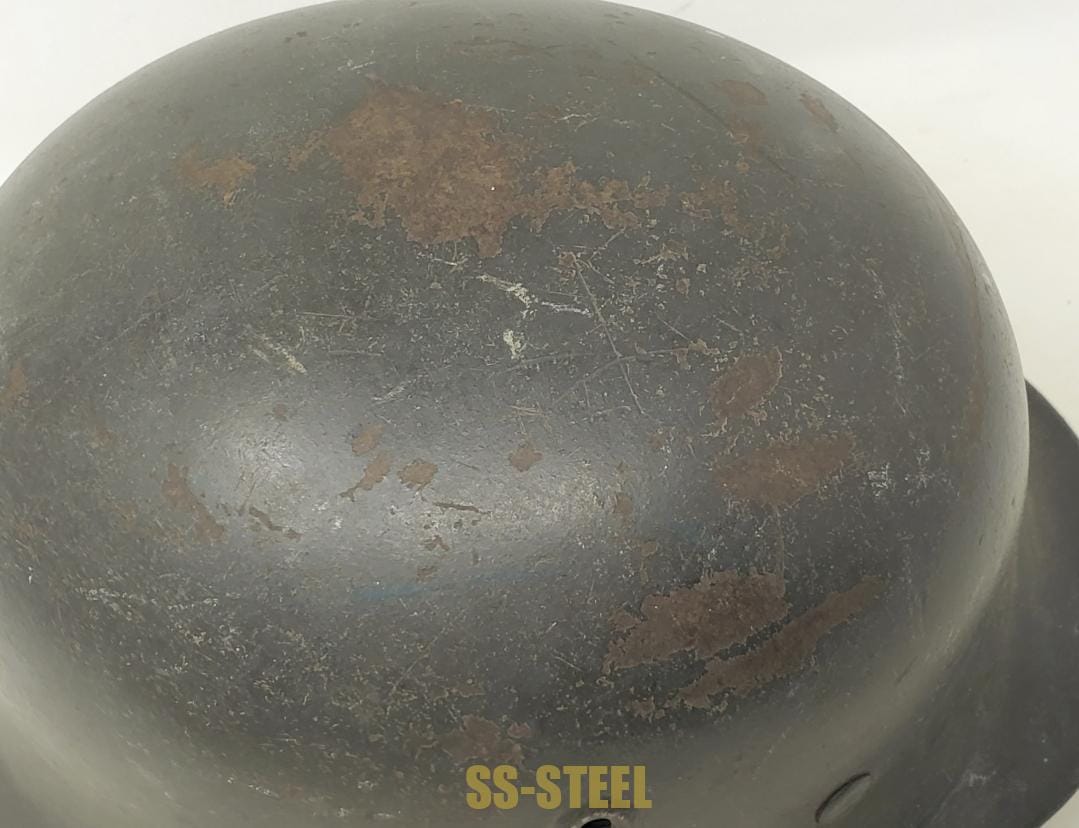 Sharp, Service Used M40 Polizei Helmet by Quist - Image 6