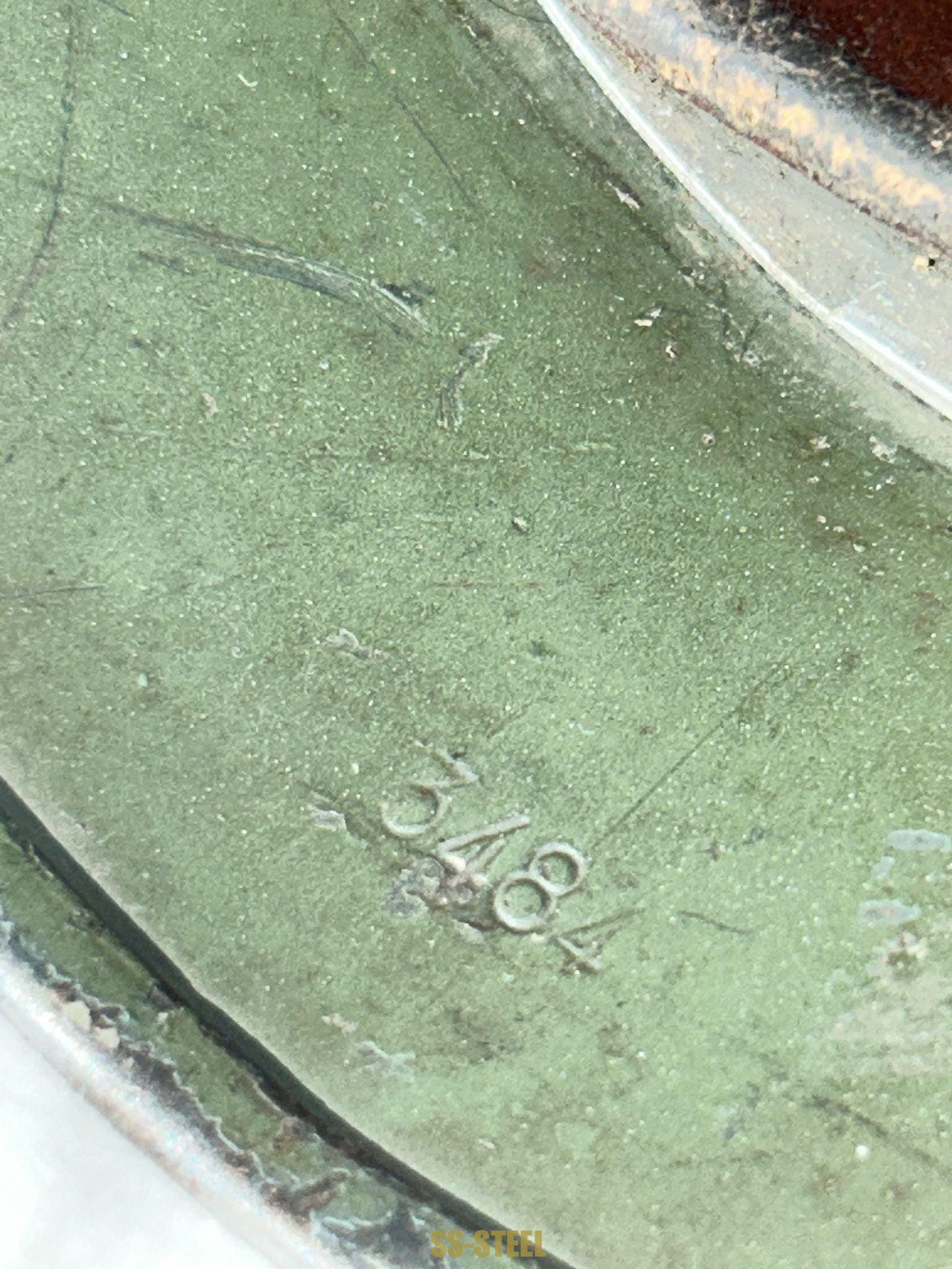 (w.p.)Outstanding Heer Pionier M35, Normandy Camouflage Helmet - Image 6