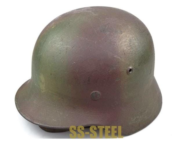 (w.p.)Outstanding Heer Pionier M35, Normandy Camouflage Helmet - Image 8