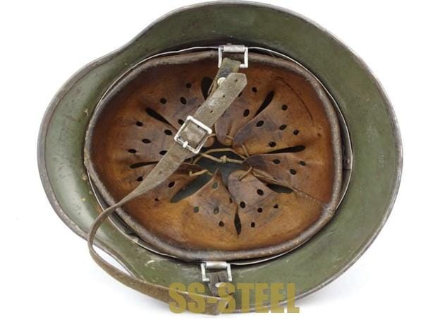 (w.p.)Outstanding Heer Pionier M35, Normandy Camouflage Helmet - Image 7