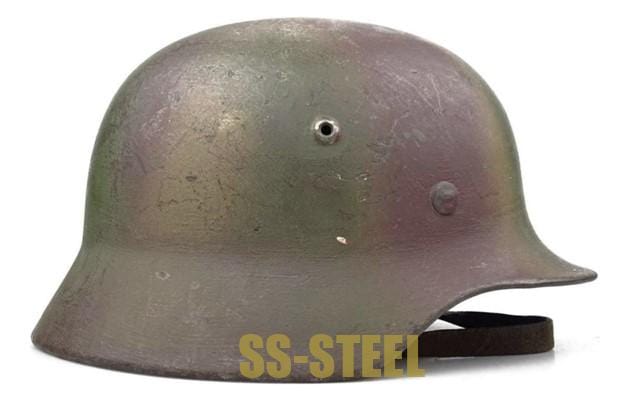 (w.p.)Outstanding Heer Pionier M35, Normandy Camouflage Helmet - Image 9