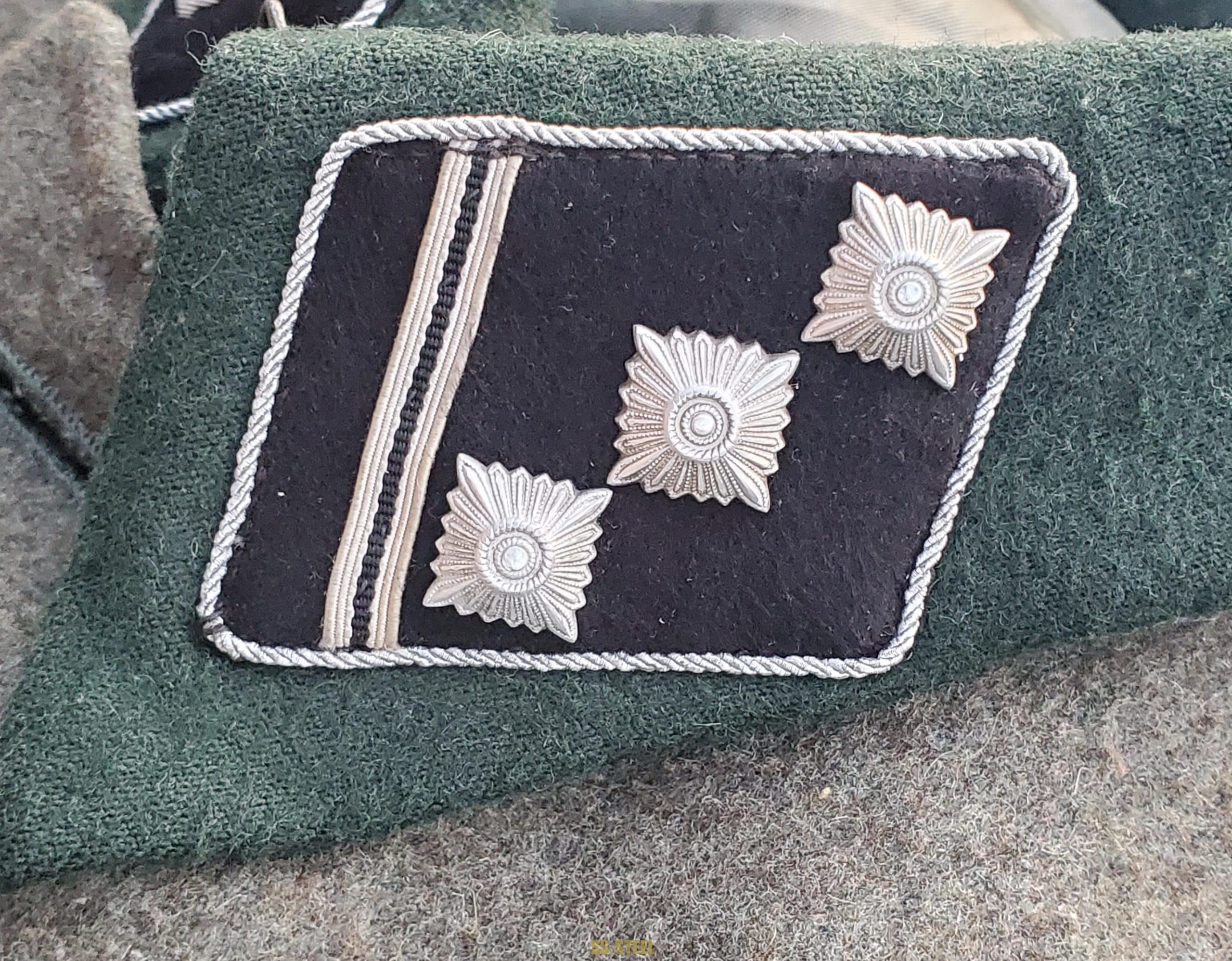 NAMED, Service-Used Waffen-SS Pionier Officer Tunic, - Image 4