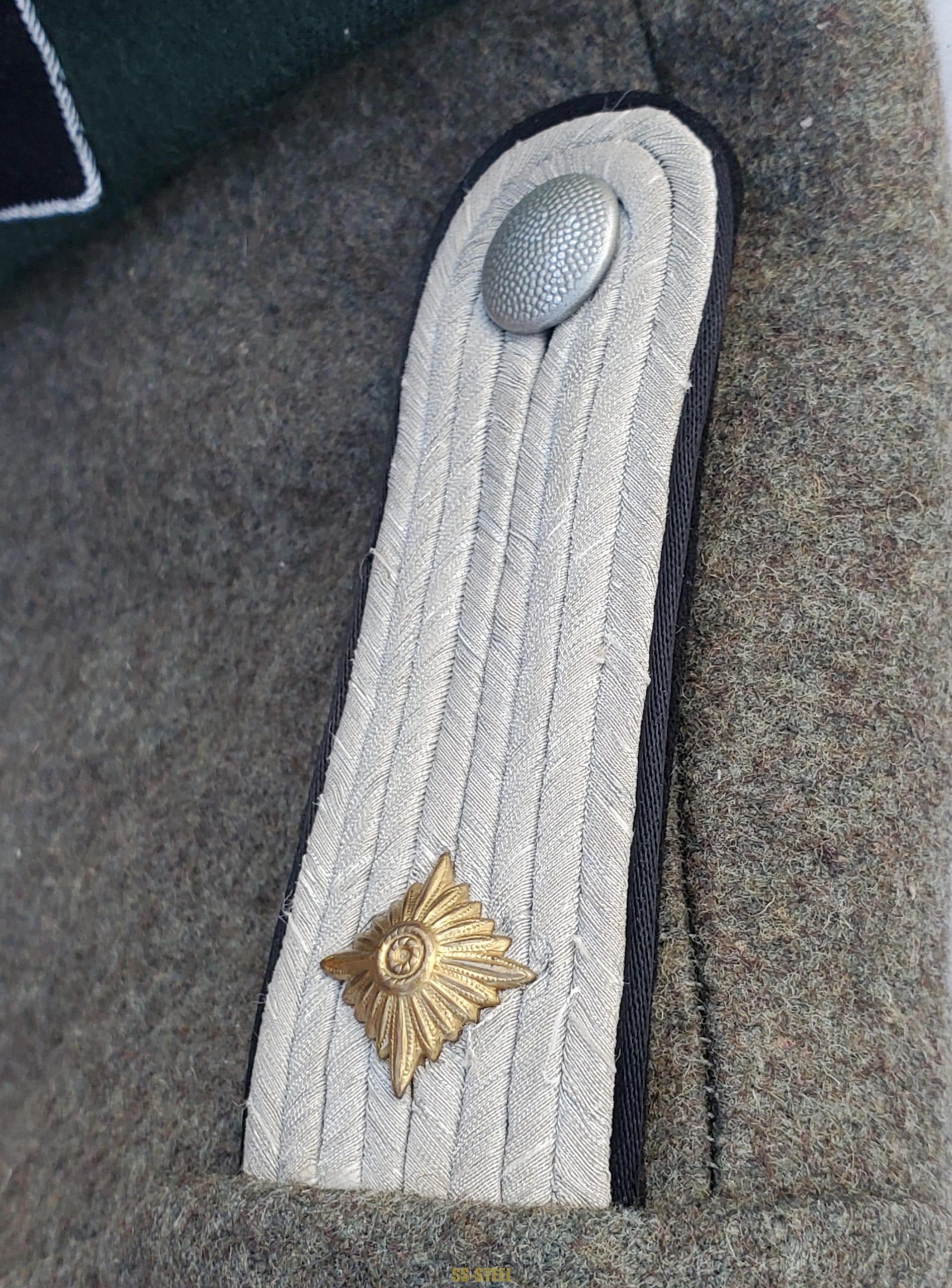 NAMED, Service-Used Waffen-SS Pionier Officer Tunic, - Image 6