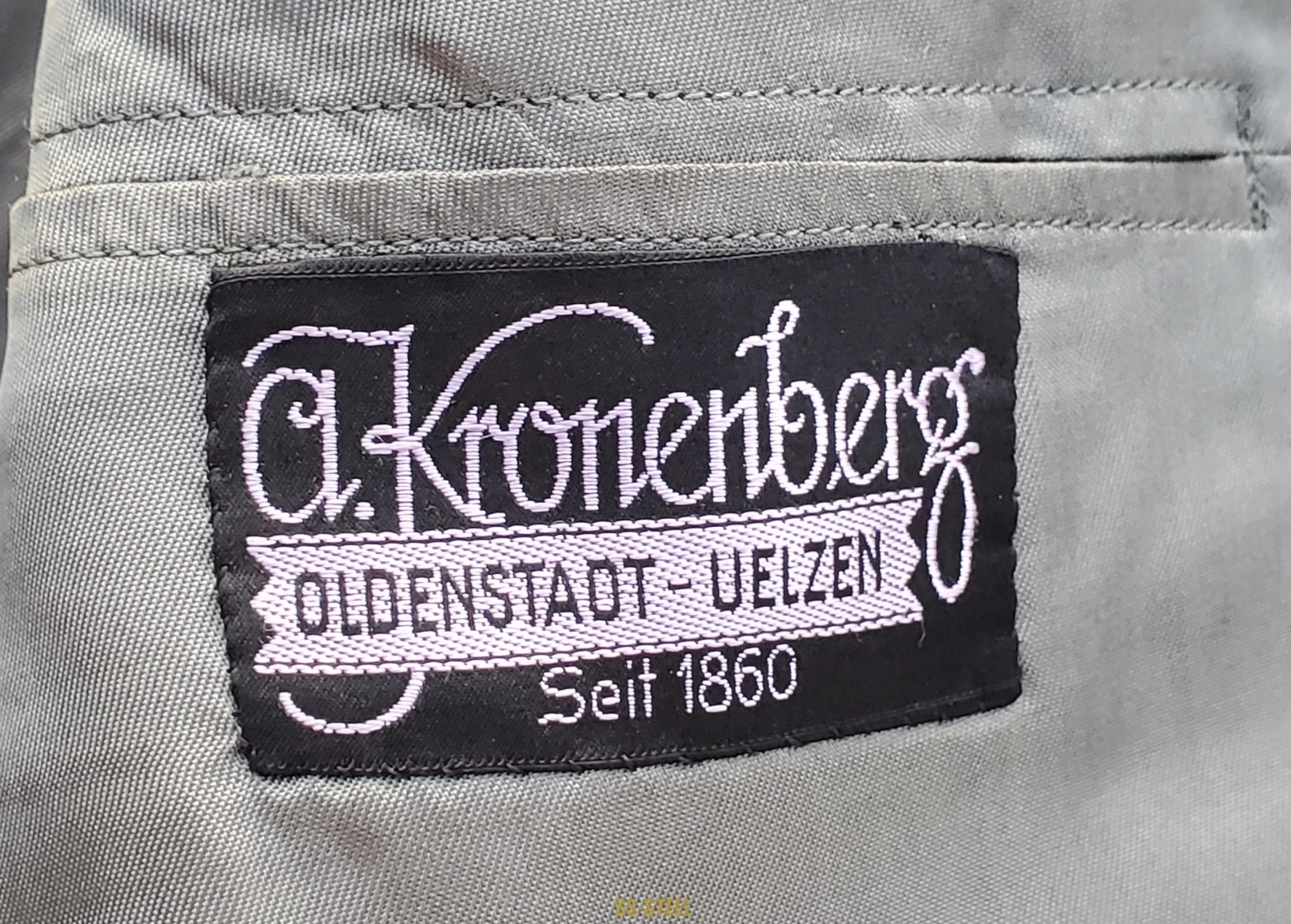 NAMED, Service-Used Waffen-SS Pionier Officer Tunic, - Image 10