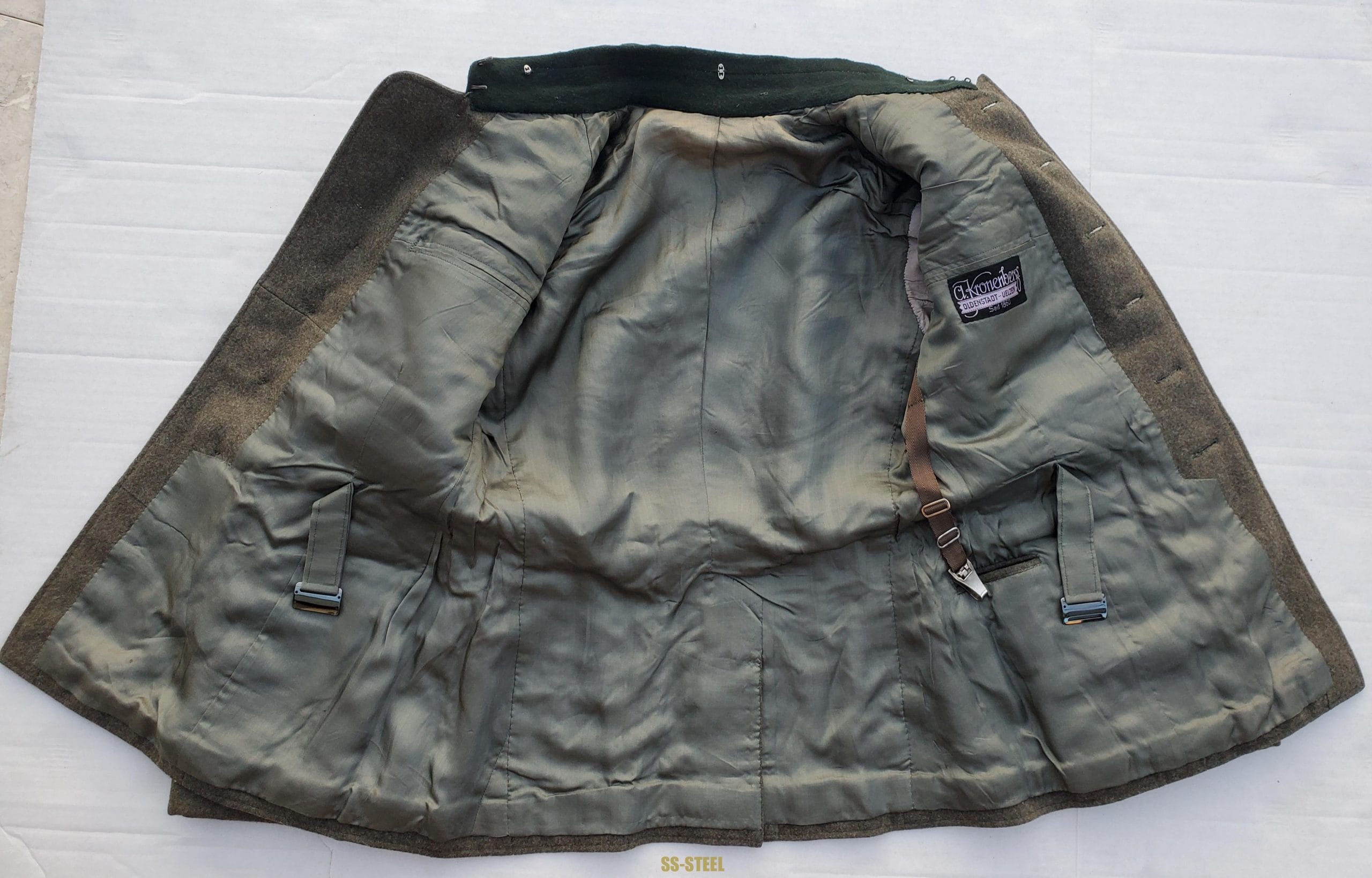 NAMED, Service-Used Waffen-SS Pionier Officer Tunic, - Image 11