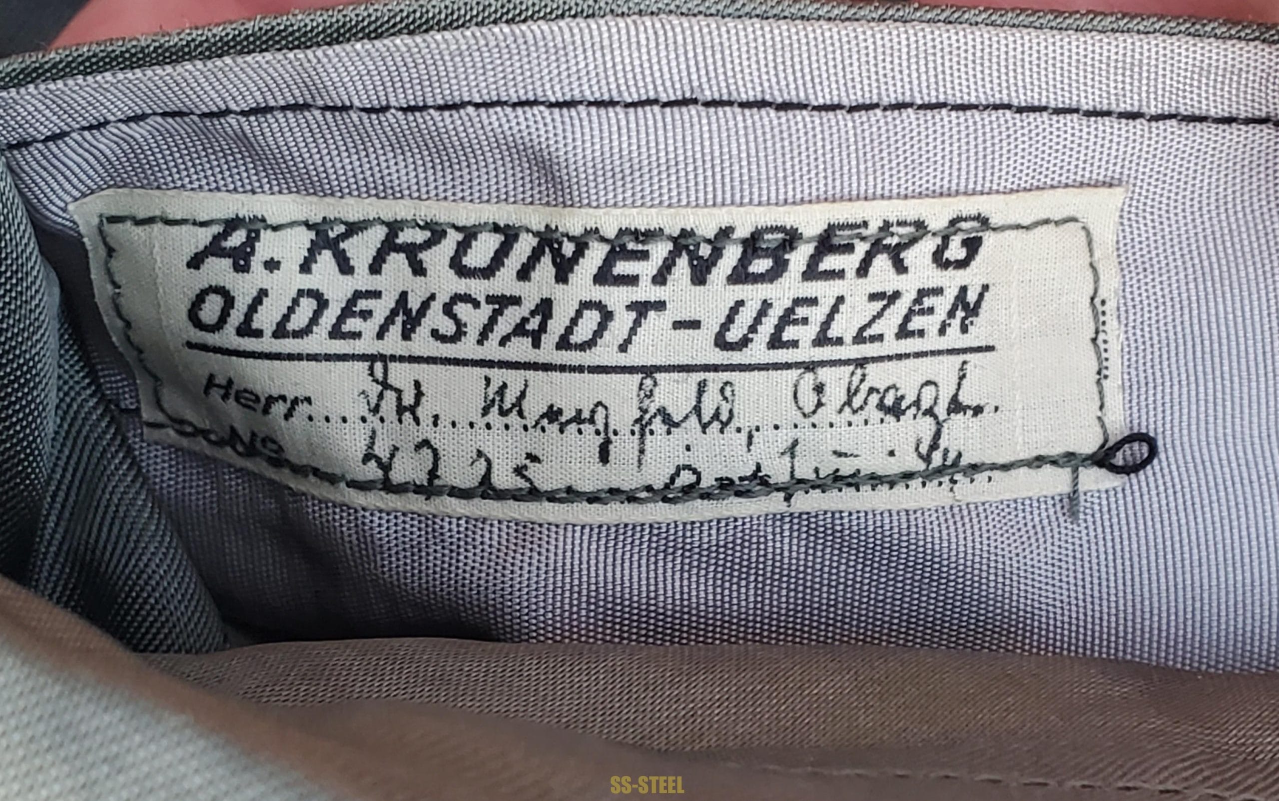 NAMED, Service-Used Waffen-SS Pionier Officer Tunic, - Image 13