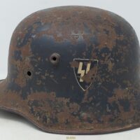 Phenomenally Rare, Early Style Emblem SS Helmet