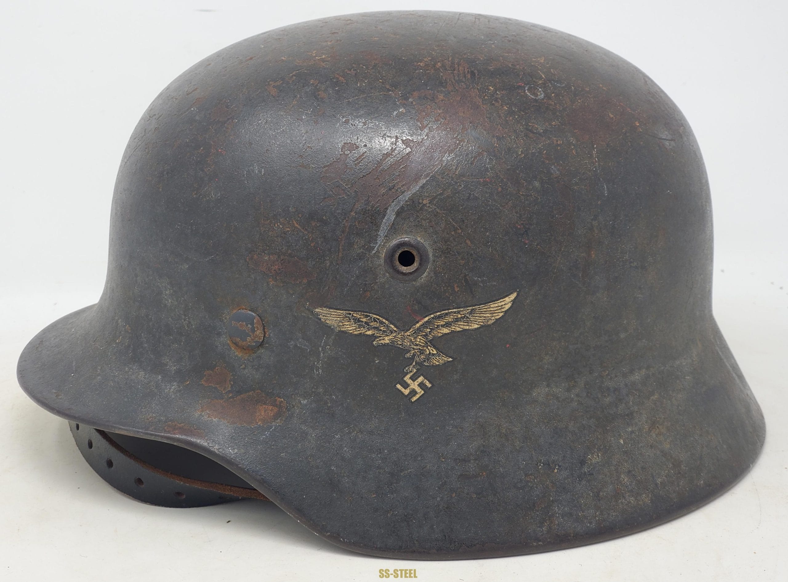 M40 Luftwaffe/RAD-Inscribed Helmet