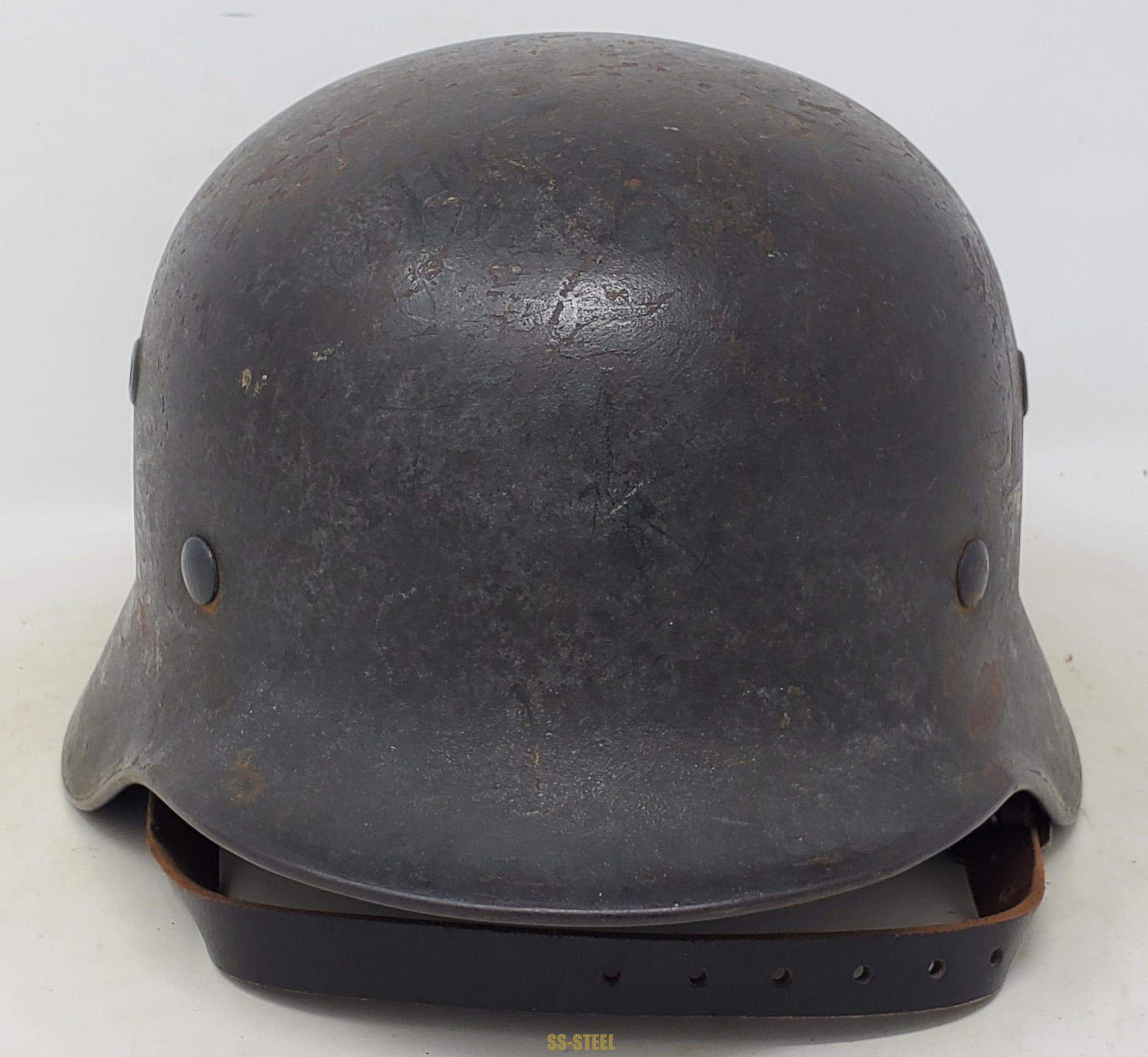 M40 Luftwaffe/RAD-Inscribed Helmet - Image 7