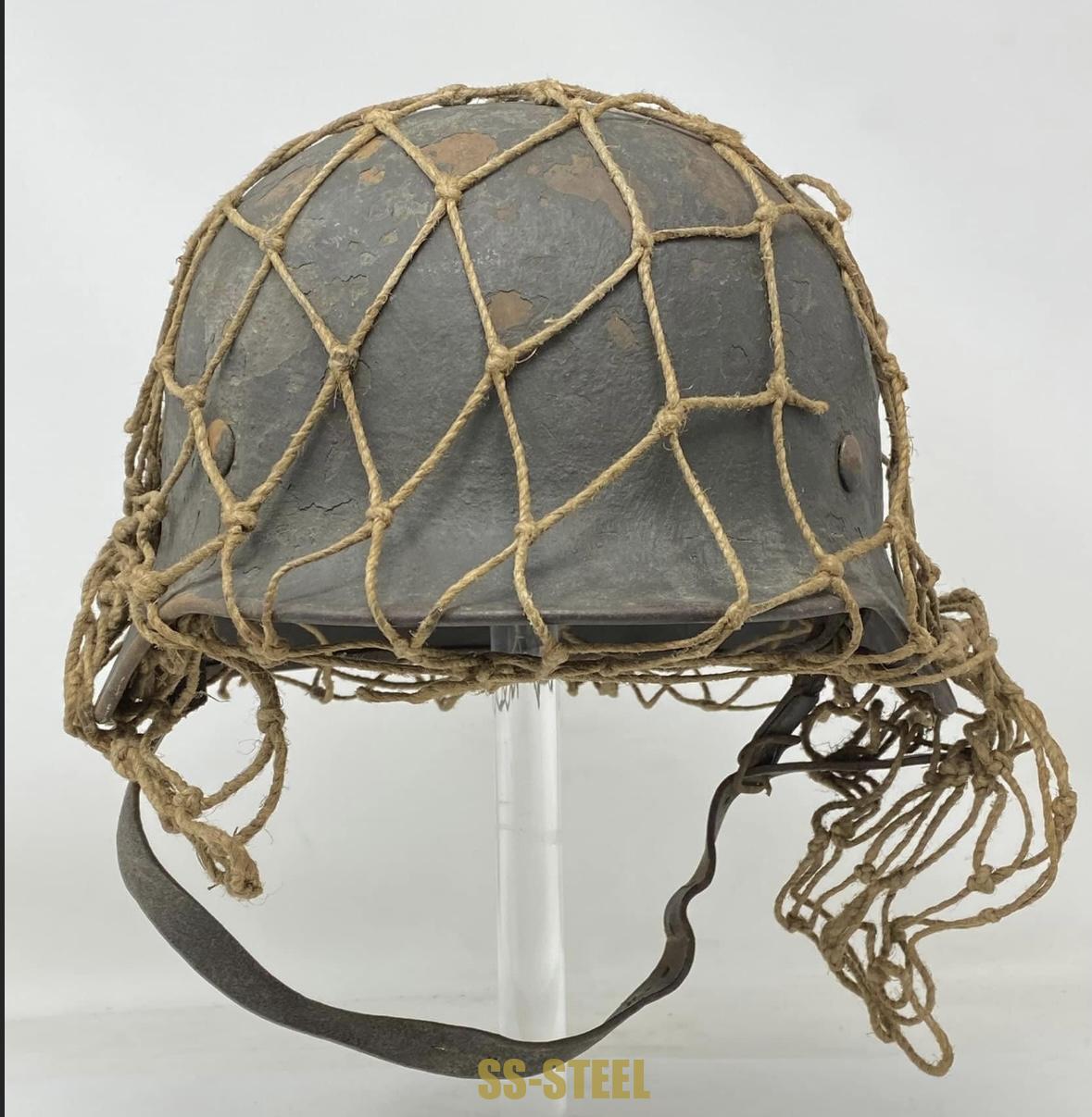 M35 Net Camo Helmet, NAMED - Image 3