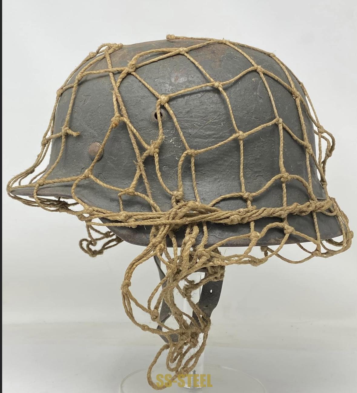 M35 Net Camo Helmet, NAMED - Image 4