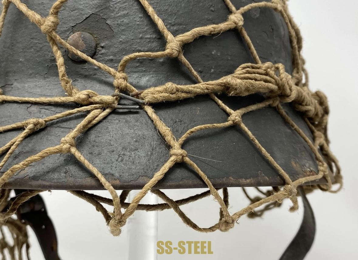 M35 Net Camo Helmet, NAMED - Image 6