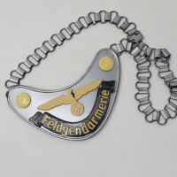 (g) WH / SS Feldgendarmerie Gorget