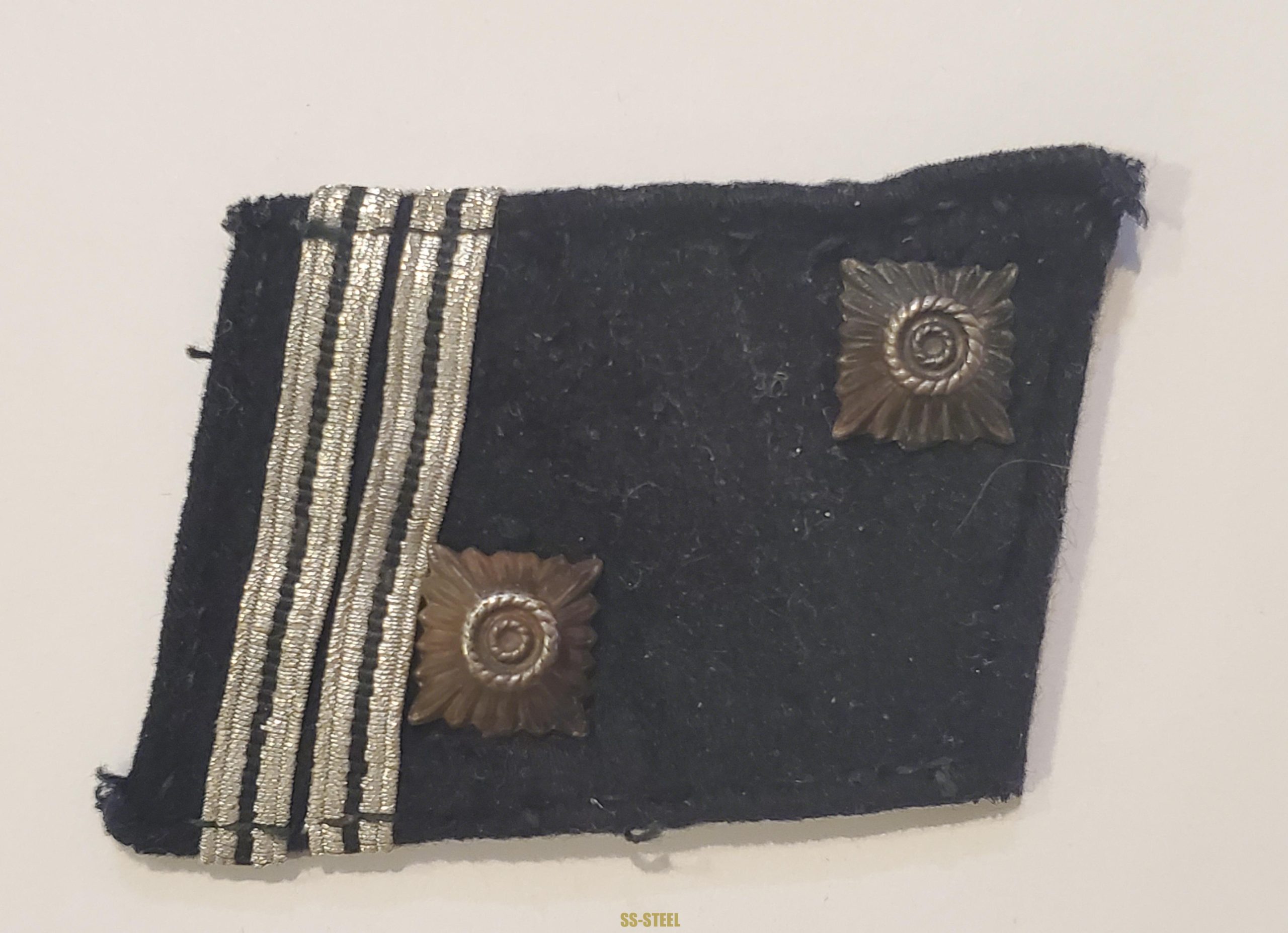 Waffen-SS Sturmscharführer Rank Tab, Uniform Removed