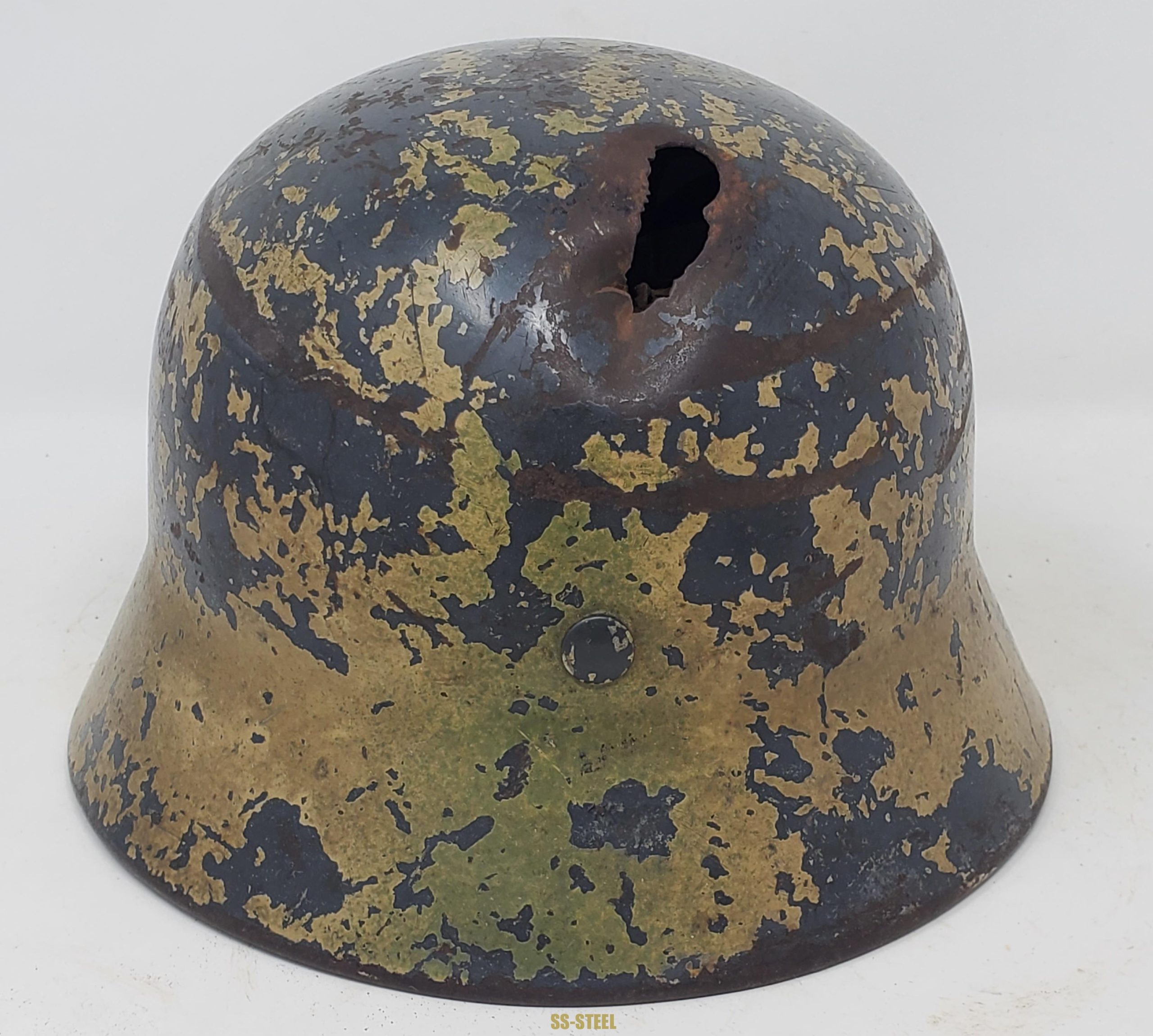 Sharp Camo Luft M35 and Gas Mask Combo, Battle Damaged - Image 5