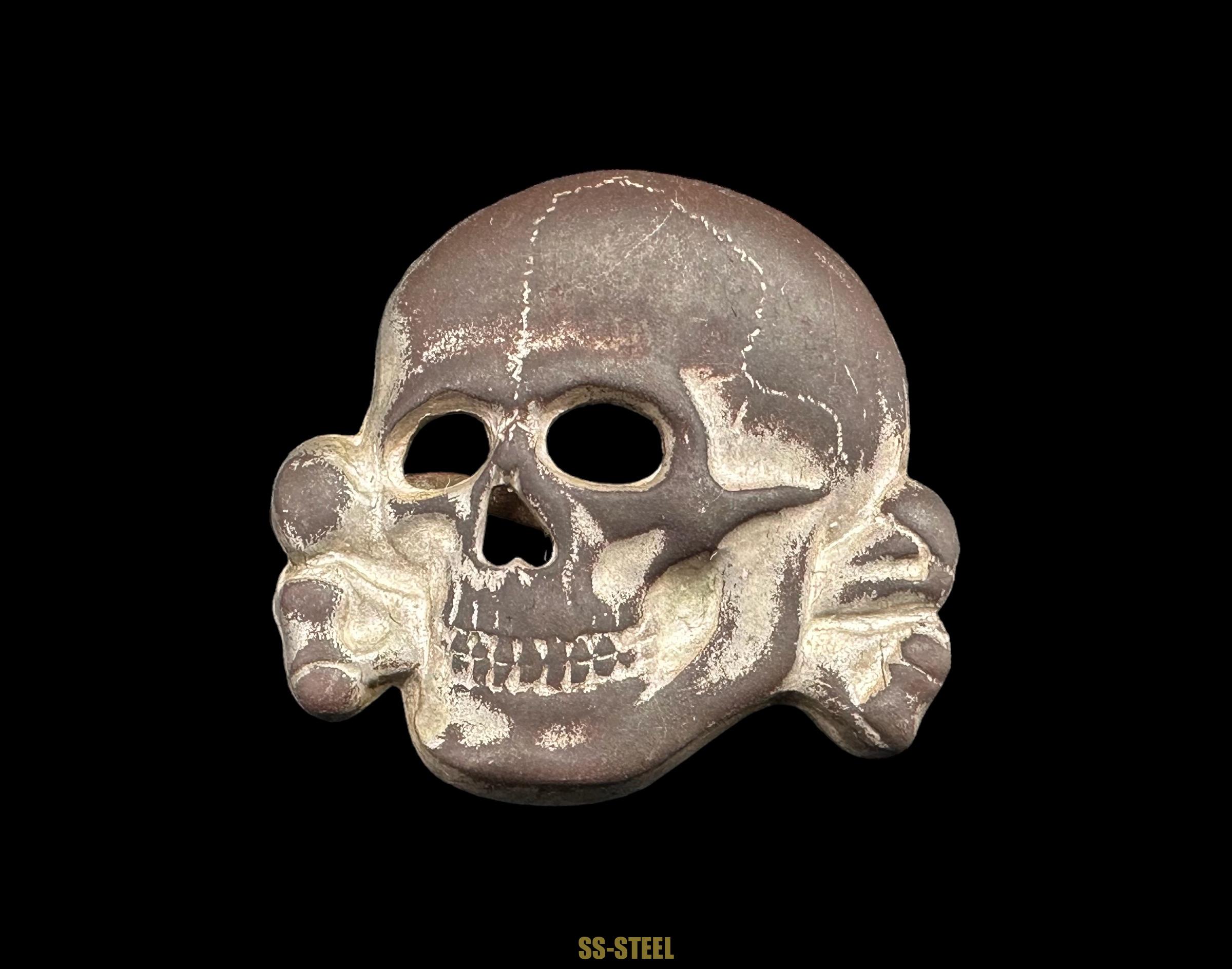 SS Visor Skull rzm 52 - Deschler