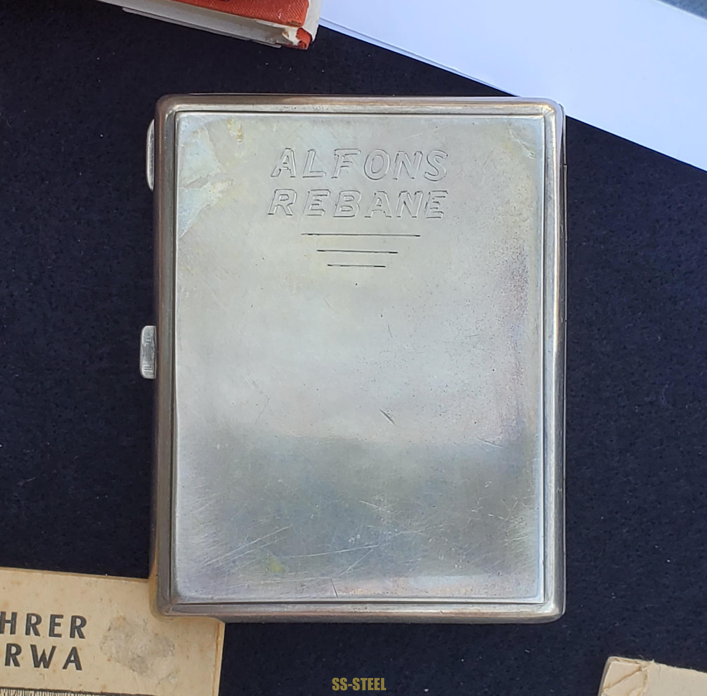 (M.S.) Tunic and Personal Effects Attributed to Estonian-SS Waffen-Standartenführer Alfons Rebane - Image 26