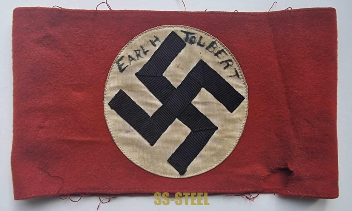 NSDAP Vet Signed Armband