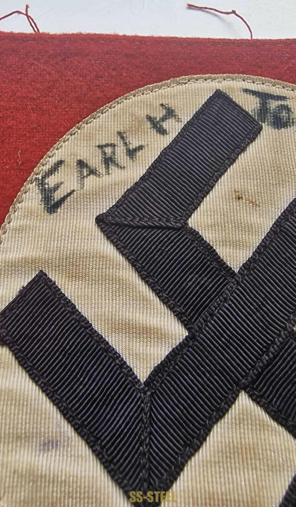 NSDAP Vet Signed Armband - Image 2