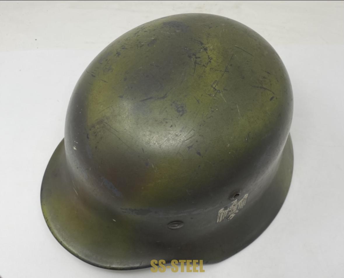 (S.L.)M35 DD Heer Camo Helmet Q64 - Image 13