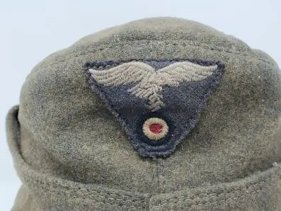 Fine Feldgrau Luftwaffe M43 Cap - Image 8