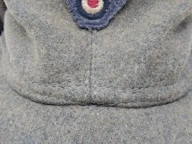 Fine Feldgrau Luftwaffe M43 Cap - Image 4