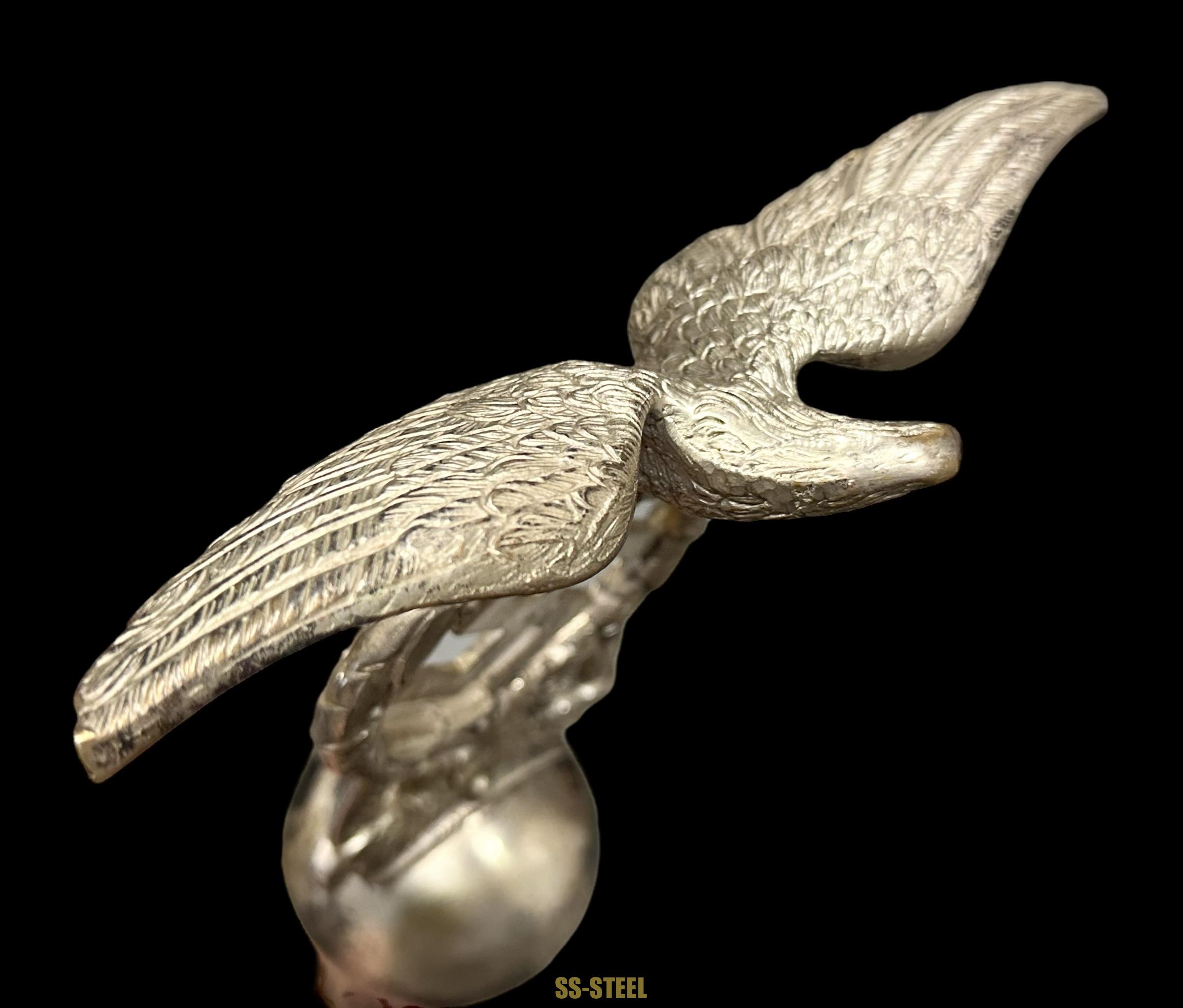 Eagle Pole Topper NSDAP Herborn Town Flag Standarte - Image 9