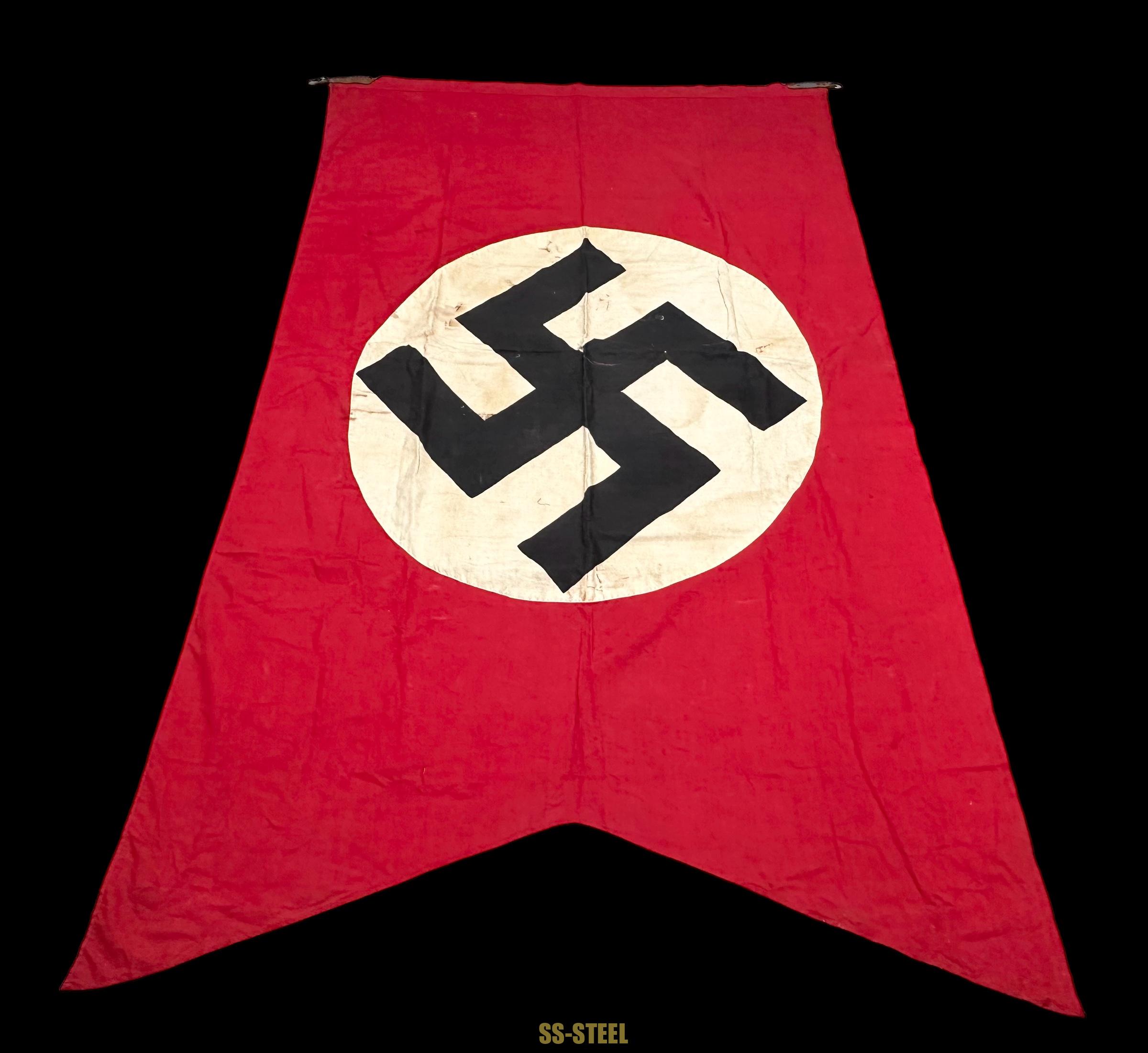 Eagle Pole Topper NSDAP Herborn Town Flag Standarte - Image 13