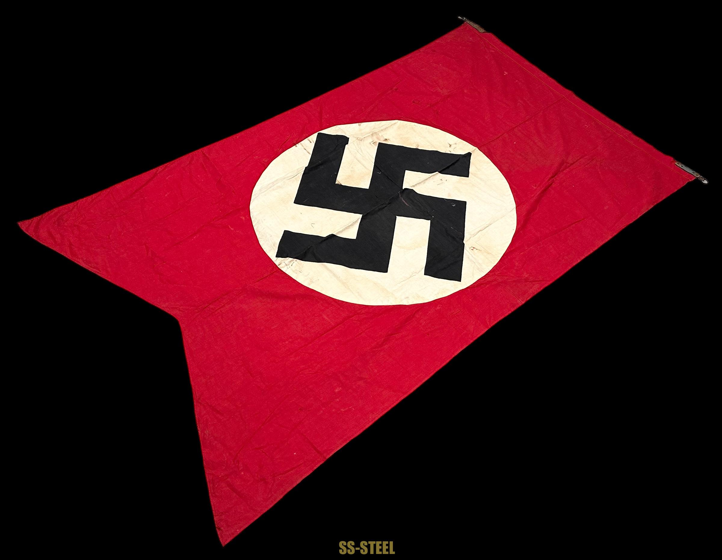 Eagle Pole Topper NSDAP Herborn Town Flag Standarte - Image 14