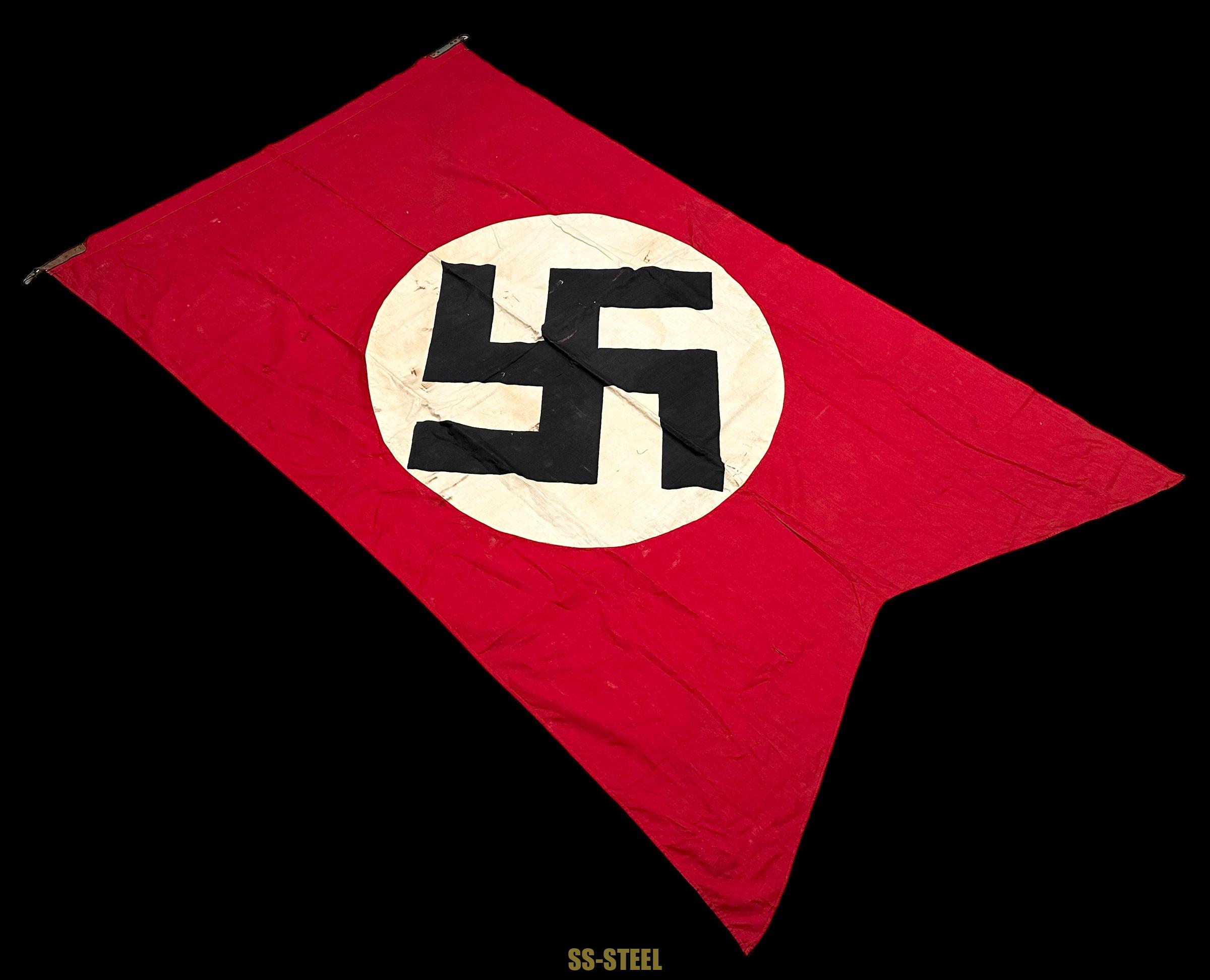 Eagle Pole Topper NSDAP Herborn Town Flag Standarte - Image 15