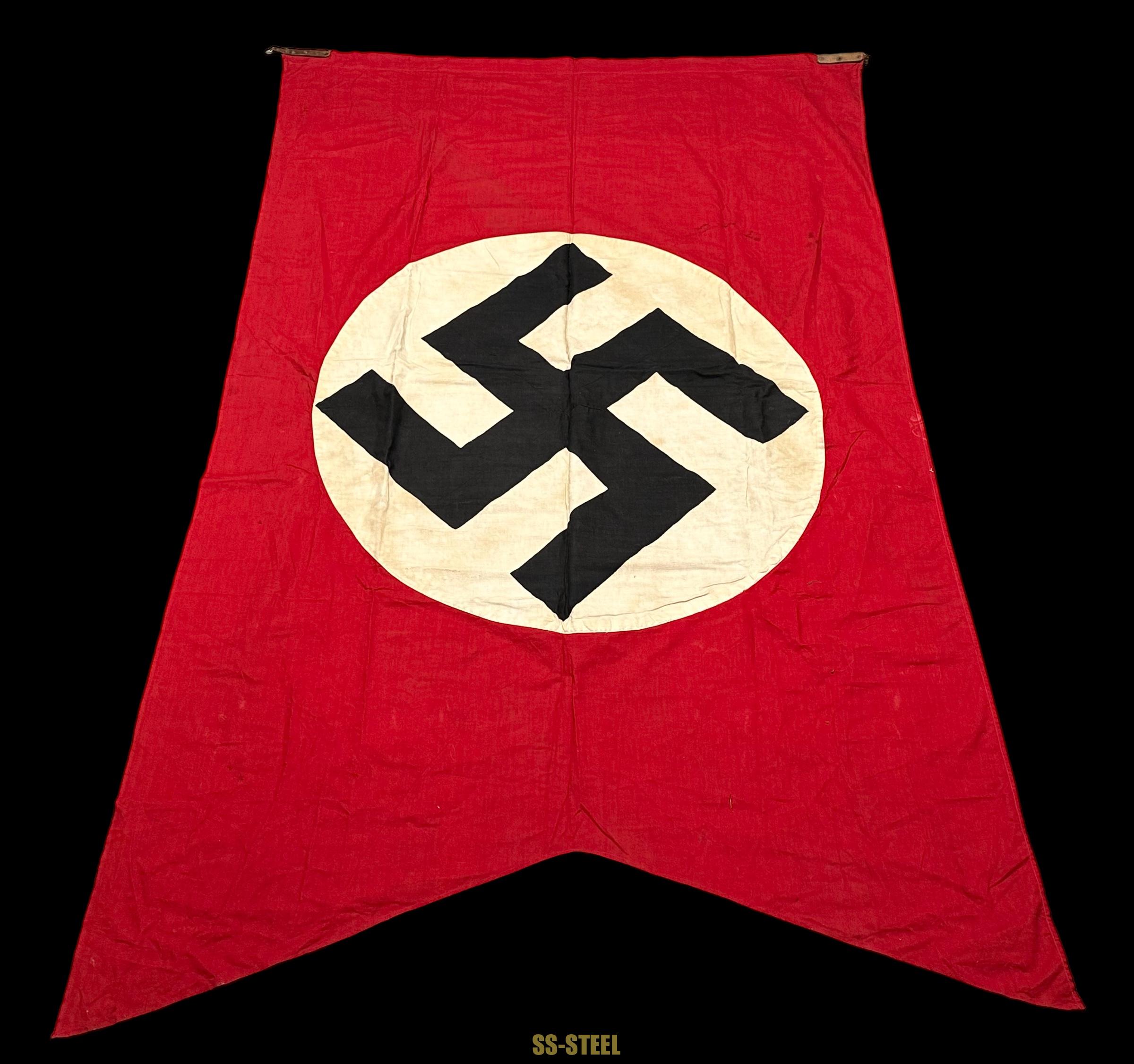 Eagle Pole Topper NSDAP Herborn Town Flag Standarte - Image 17