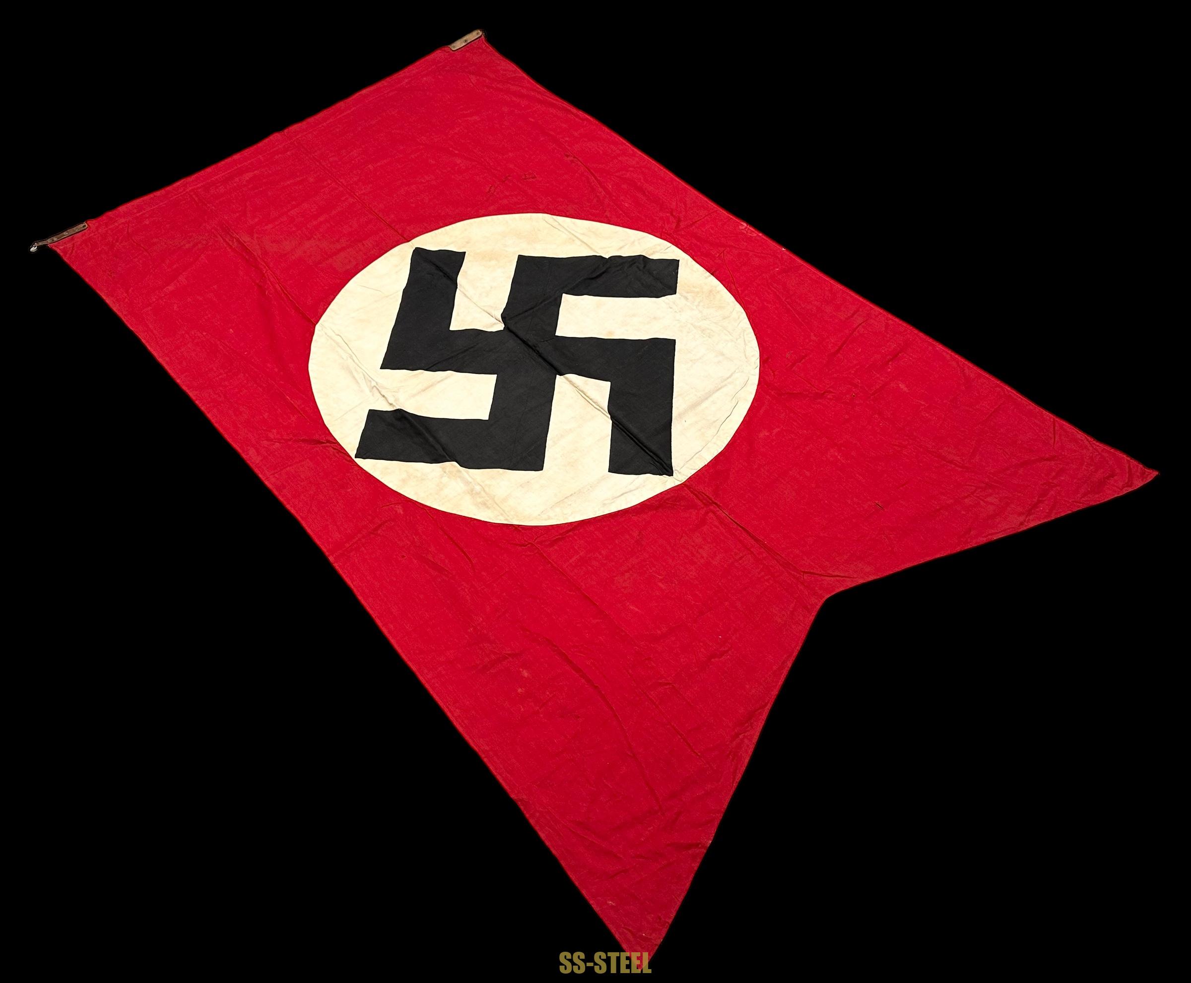 Eagle Pole Topper NSDAP Herborn Town Flag Standarte - Image 18