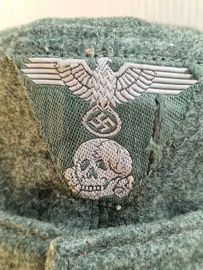 Fine, Large-size Waffen-SS M43 Cap - Image 6