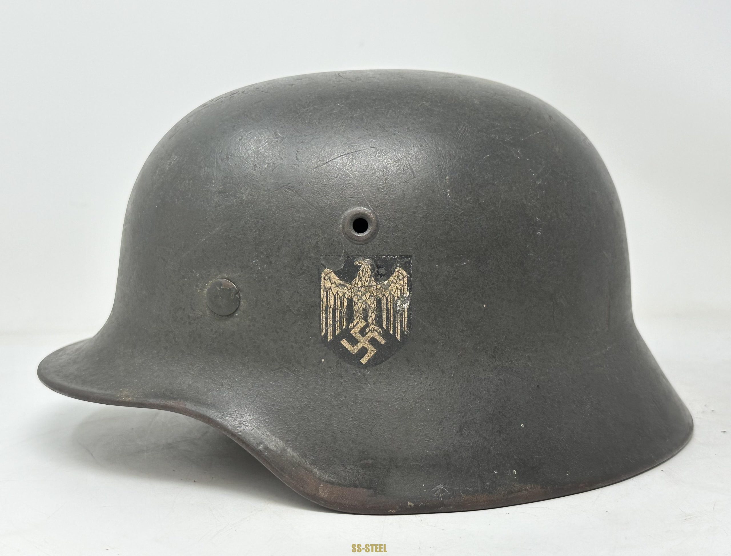 Single D Heer M40 Helmet NS64 - Image 2