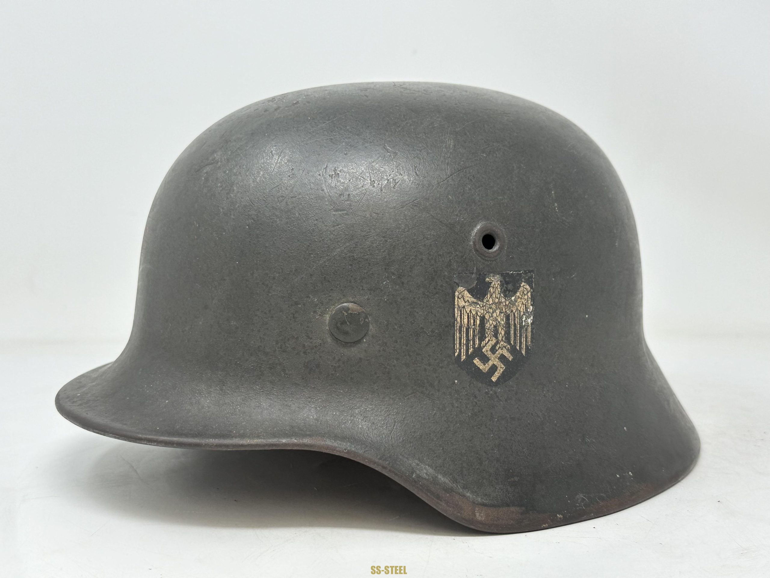 Single D Heer M40 Helmet NS64 - Image 3
