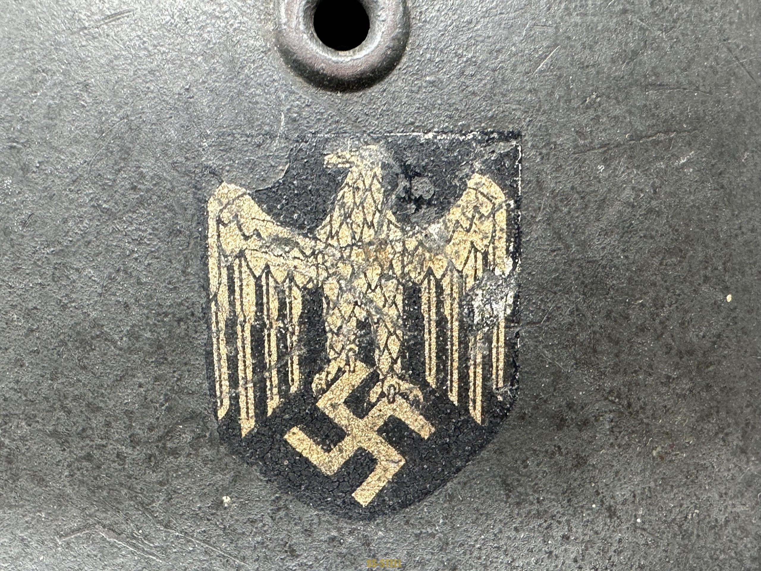 Single D Heer M40 Helmet NS64 - Image 15