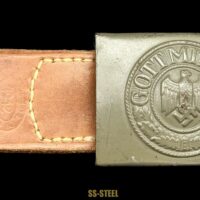 Mint Heer Feldgrau Buckle with 1942 Tab