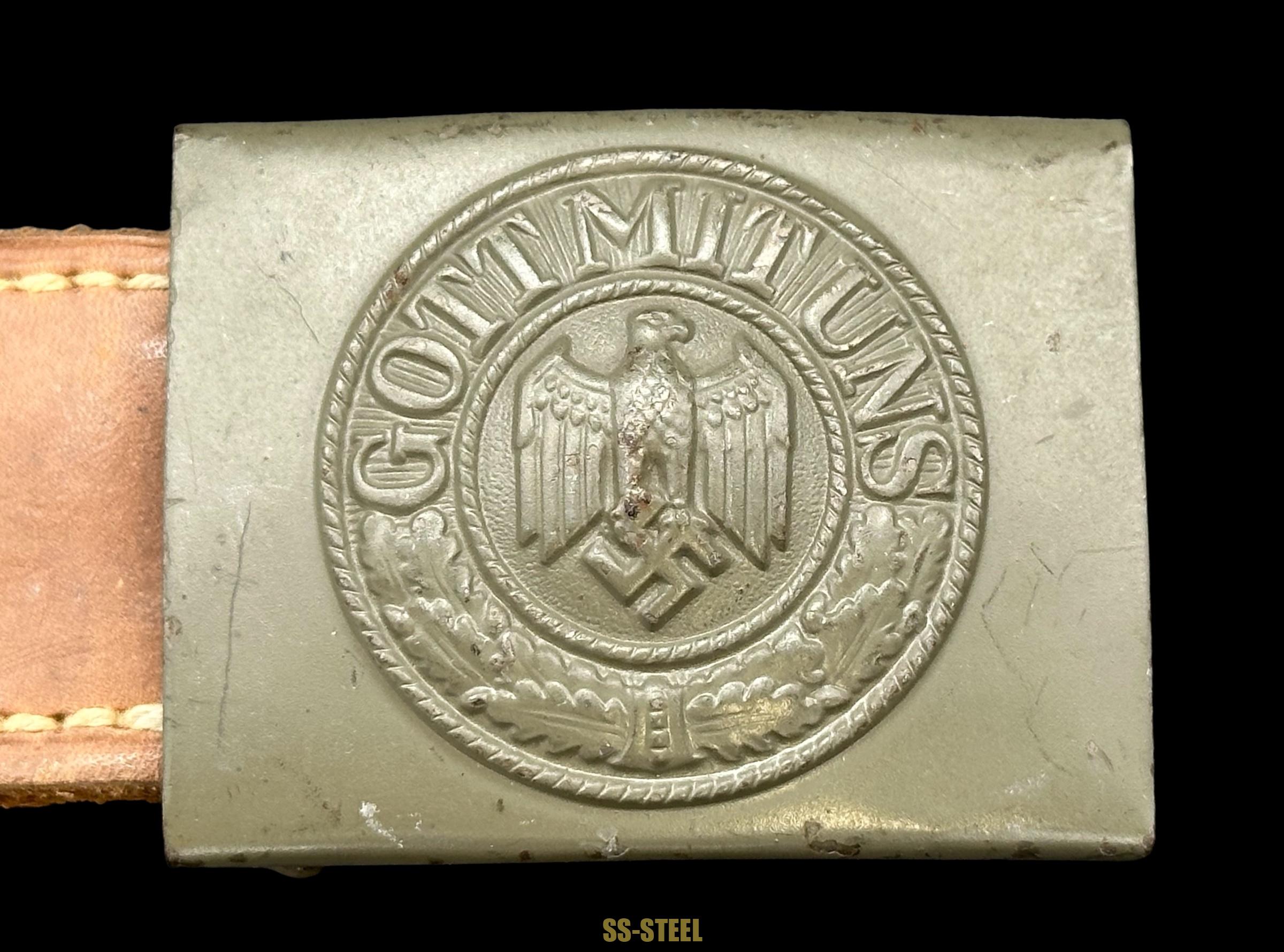 Mint Heer Feldgrau Buckle with 1942 Tab - Image 2