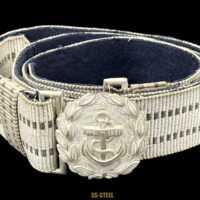 Kriegsmarine Brocade Belt and Buckle