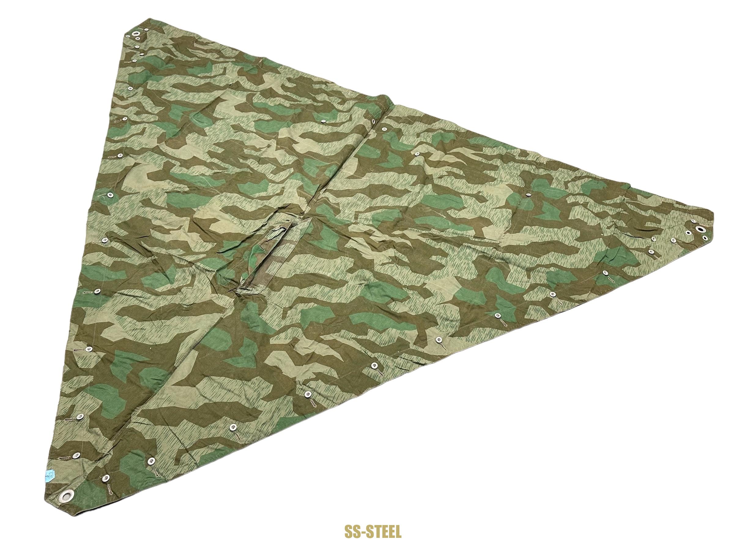 ‘Zeltbahn’ Heer Splinter Camo Tent - Image 6